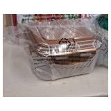 Assorted Holiday Themed Plastic Food Storage Containers + Gift Bags and Tags (in original packaging) Assorted Holiday Themed Plastic Food Storage Containers + Gift Bags and Tags (in original packaging)