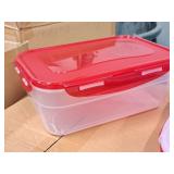 Lot of (4) Lock n Lock® Plastic Food Storage Container with Lid 6"x9"x3-1/2" (in original packaging) Lot of (4) Lock n Lock® Plastic Food Storage Container with Lid 6"x9"x3-1/2" (in original packaging)