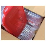 Lot of (4) Lock n Lock® Plastic Food Storage Container with Lid 6"x9"x3-1/2" (in original packaging) Lot of (4) Lock n Lock® Plastic Food Storage Container with Lid 6"x9"x3-1/2" (in original packaging)