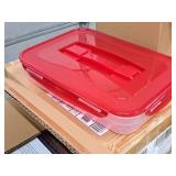 Lot of (2) Lock n Lock® Plastic Food Storage Container with Lid 9-1/2"x13-1/2"x2-1/2" (in original packaging) Lot of (2) Lock n Lock® Plastic Food Storage Container with Lid 9-1/2"x13-1/2"x2-1/2" (in original packaging)