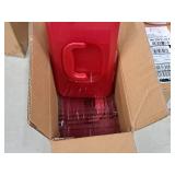 Lot of (2) Lock n Lock® Plastic Food Storage Bin with Lid, Handle and 3 Removable Food Separator Cups (in original packaging) Lot of (2) Lock n Lock® Plastic Food Storage Bin with Lid, Handle and 3 Removable Food Separator Cups (in original packaging)