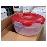 Lot of (2) Lock n Lock® Plastic Food Storage Containers with Lid and Handle 5-1/2"x11" (in original packaging) Lot of (2) Lock n Lock® Plastic Food Storage Containers with Lid and Handle 5-1/2"x11" (in original packaging)