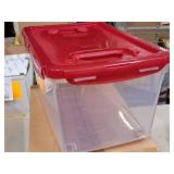 Lot of (1) Lock n Lock® Plastic Food Storage Container with Lid and Handle on Rollers 11-1/2"x17-1/2"x8-1/2" (in original packaging) Lot of (1) Lock n Lock® Plastic Food Storage Container with Lid and Handle on Rollers 11-1/2"x17-1/2"x8-1/2" (in original packaging)