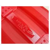 Lot of (1) Plastic Storage Container with Separated Compartments 7"x11"x5 1/2" (in original packaging) Lot of (1) Plastic Storage Container with Separated Compartments 7"x11"x5 1/2" (in original packaging)