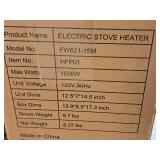 Geek Heat Electric Stove Heater (in original packaging) Geek Heat Electric Stove Heater (in original packaging)