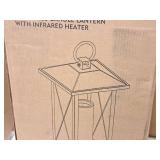 Duraflame® 28" Portable LED Electric Flameless Candle Lantern with Infrared Heater (in original packaging) Duraflame® 28" Portable LED Electric Flameless Candle Lantern with Infrared Heater (in original packaging)