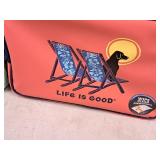 Life Is Good® 16 Can Zipperless Insulated Cooler Carry Bag (Orange) (in original packaging) Life Is Good® 16 Can Zipperless Insulated Cooler Carry Bag (Orange) (in original packaging)