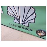 Life Is Good® 16 Can Zipperless Insulated Cooler Carry Bag (Green) (in original packaging) Life Is Good® 16 Can Zipperless Insulated Cooler Carry Bag (Green) (in original packaging)