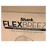 Shark Flex Breeze Cordless/Corded Portable Pedestal Fan with Insta Cool Misting Attachment (in original packaging) Shark Flex Breeze Cordless/Corded Portable Pedestal Fan with Insta Cool Misting Attachment (in original packaging)