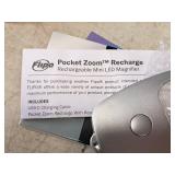 Lot of (2) Flipo® Pocket Zoom Rechargeable LED Mini Keychain Magnifier (in original packaging) Lot of (2) Flipo® Pocket Zoom Rechargeable LED Mini Keychain Magnifier (in original packaging)