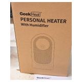 Geek Heat Personal Heater with Humidifier (in original packaging) Geek Heat Personal Heater with Humidifier (in original packaging)