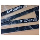 Lot of (4) Kitchen HQ Silicone Baking Mats 11-1/2"x16-1/2" (Black Edge) (in original packaging) Lot of (4) Kitchen HQ Silicone Baking Mats 11-1/2"x16-1/2" (Black Edge) (in original packaging)