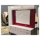 Display Cabinet | Rolling | Lighted | 2-Sided Display Cabinet | Rolling | Lighted | 2-Sided