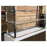 Display Case | Rolling 2-shelf Display Case | Rolling 2-shelf