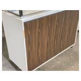 Display Case | Rolling 2-shelf Display Case | Rolling 2-shelf