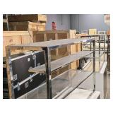 Display Case | Rolling 2-shelf Display Case | Rolling 2-shelf