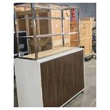 Display Case | Rolling 2-shelf Display Case | Rolling 2-shelf