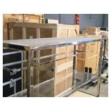 Display Case | Rolling 2-shelf Display Case | Rolling 2-shelf