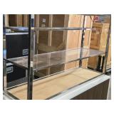 Display Case | Rolling 2-shelf Display Case | Rolling 2-shelf