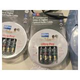 Lot of (1 Tote Bin) A/V Cables, Dimmer Switches (assorted) Lot of (1 Tote Bin) A/V Cables, Dimmer Switches (assorted)