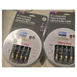 Lot of (1 Tote Bin) A/V Cables, Dimmer Switches (assorted) Lot of (1 Tote Bin) A/V Cables, Dimmer Switches (assorted)