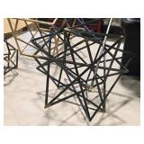 Lot of (3) Modern theme Metal Home Décor (assorted) Lot of (3) Modern theme Metal Home Décor (assorted)