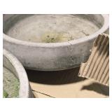 Lot of (3) Clay Pots 4 1/2" x 12" Lot of (3) Clay Pots 4 1/2" x 12"
