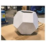 Lot of (5) Plaster Vase Décor / Centerpiece 9" x 12" Lot of (5) Plaster Vase Décor / Centerpiece 9" x 12"