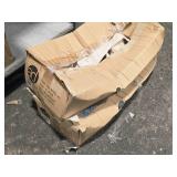 Lot of (7) Plaster Vase Décor / Centerpiece 4" x 11" Lot of (7) Plaster Vase Décor / Centerpiece 4" x 11"