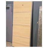 Wood Panel Sliding French Door 7-1/2 Wood Panel Sliding French Door 7-1/2