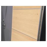 Wood Panel Sliding French Door 7-1/2 Wood Panel Sliding French Door 7-1/2
