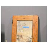 Vintage Door with Mirror Inset 40" x 83" Vintage Door with Mirror Inset 40" x 83"
