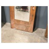 Vintage Door with Mirror Inset 40" x 83" Vintage Door with Mirror Inset 40" x 83"