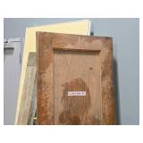 Vintage Door with Mirror Inset 40" x 83" Vintage Door with Mirror Inset 40" x 83"