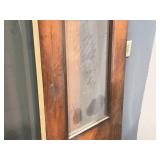 Lot of (2) Doors with Glass Inset 25-1/4" x 74-1/2" Lot of (2) Doors with Glass Inset 25-1/4" x 74-1/2"