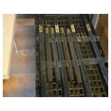 Lot of (2) Plastic Shelving Unit 5-shelf 3 Lot of (2) Plastic Shelving Unit 5-shelf 3