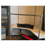 65" Rolling Clothes Display Rack 65" Rolling Clothes Display Rack
