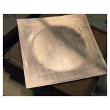 Lot of (24) 10 Strawberry Street 12" Plastic Charger Plates (Square) Lot of (24) 10 Strawberry Street 12" Plastic Charger Plates (Square)