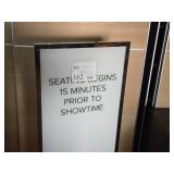 53" Rolling Display Sign 53" Rolling Display Sign