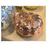 Lot of (1 Box) Halloween Décor - Pumpkins, Candlstick, Wrench, Knive Sheath Lot of (1 Box) Halloween Décor - Pumpkins, Candlstick, Wrench, Knive Sheath