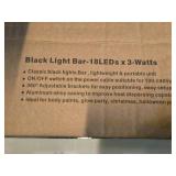 Black Light Bar 18-LED x 3-Watt Black Light Bar 18-LED x 3-Watt