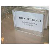 Lot of (13) Acrylic Display Stands Lot of (13) Acrylic Display Stands