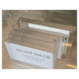 Lot of (13) Acrylic Display Stands Lot of (13) Acrylic Display Stands