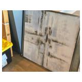 Lot of (2) Canvas Wall Art 37" x 37" Lot of (2) Canvas Wall Art 37" x 37"