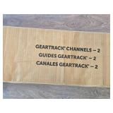 Gladiator Geartrack Channels (in original box) Gladiator Geartrack Channels (in original box)