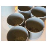 Lot of (5) Plant Pots - 6"x6" Lot of (5) Plant Pots - 6"x6"