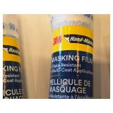 Lot of (3) 3M Hand-Masker Rolls of Masking Film Lot of (3) 3M Hand-Masker Rolls of Masking Film