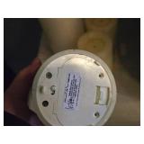 Lot of (4) 2xD Battery-Powered Flameless Candles - 8" (x1), 4" (x3) Lot of (4) 2xD Battery-Powered Flameless Candles - 8" (x1), 4" (x3)