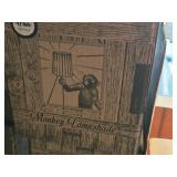 Lot of (8) Monkey theme Lamp Shades 5" x 3-1/2" Lot of (8) Monkey theme Lamp Shades 5" x 3-1/2"