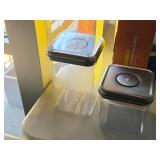 Lot of (8) Oxo Kitchen Storage Containers Lot of (8) Oxo Kitchen Storage Containers